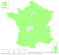 Anacamptis pyramidalis (L.) Rich. - carte de répartition