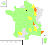 Alisma ranunculoides L. - carte de répartition