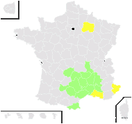 Carduus ceretanus Sennen [1927] - carte de répartition