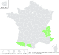 Carex curvula All. subsp. curvula - carte de répartition