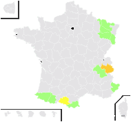 Hieracium lanceolatum Vill. - carte de répartition