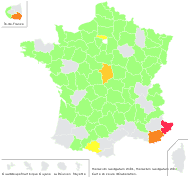Hieracium laevigatum Willd. - carte de répartition