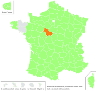 Hieracium murorum L. - carte de répartition