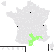 Cistus ×dubius Pourr. - carte de répartition