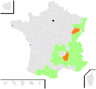 Neottia corallorhiza (L.) Kuntze - carte de répartition