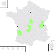 Lagoseris alata Nyman - carte de répartition