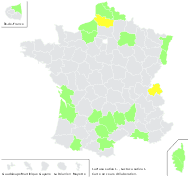 Lactuca sativa L. - carte de répartition