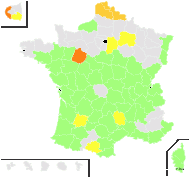 Eragrostis filiformis Link - carte de répartition