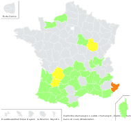 Euphorbia chamaesyce L. subsp. chamaesyce - carte de répartition