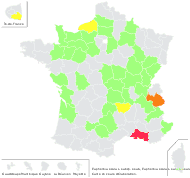 Esula dalechampii Haw. - carte de répartition