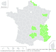 Lapsana communis subsp. intermedia (M.Bieb.) Hayek - carte de répartition