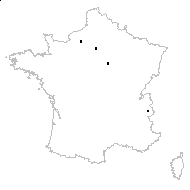Sorbus scandica Fr. - carte des observations