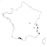 Rhodiola rosea L. - carte des observations