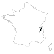 Cyclaminus europaeus sensu Scop. - carte des observations
