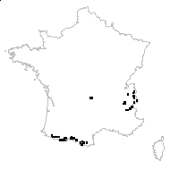 Braya pinnatifida proles lapeyrousiana (Rouy & Foucaud) Bonnier - carte des observations
