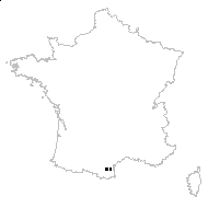 Saxifraga fragilis Schrank - carte des observations