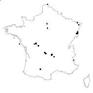 Agrostis canina var. alpina Ducommun - carte des observations