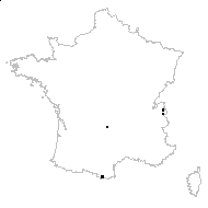 Woodsia ilvensis (L.) R.Br. - carte des observations