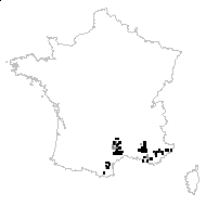Arenaria aggregata (L.) Loisel. - carte des observations
