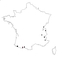 Leontodon umbellatus Schrank - carte des observations