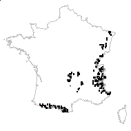 Vaccinium uliginosum L. - carte des observations