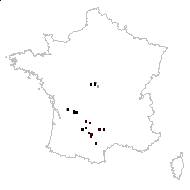 Arenaria controversa Boiss. - carte des observations