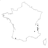 Arctous alpinus (L.) Nied. - carte des observations
