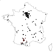 Euphorbia lathyris L. - carte des observations