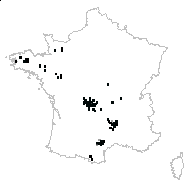 Corydalis claviculata var. minor Rouy & Foucaud - carte des observations
