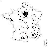 Betonica heterophylla Moench - carte des observations