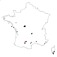 Trifolium strictum L. - carte des observations