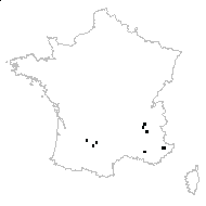 Hippocrepis sp. - carte des observations