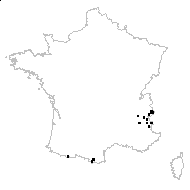 Gentianella tenella (Rottb.) Börner - carte des observations