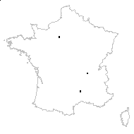 Tulipa sp. - carte des observations