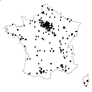 Anemone pisciensis Sismonda - carte des observations