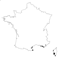 Cytinus hypocistis var. kermesinus Guss. - carte des observations