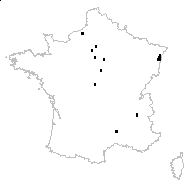 Fragaria moschata Duchesne - carte des observations