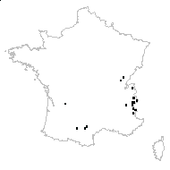 Salix myrsinites var. villosa Gren. & Godr. - carte des observations