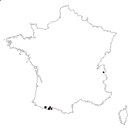 Saxifraga cotyledon L. - carte des observations