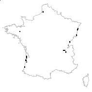 Utricularia intermedia Hayne - carte des observations