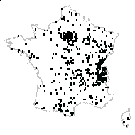 Valeriana officinalis var. subalpina Beck - carte des observations