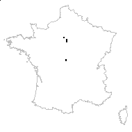 Poa angustifolia var. communis Rouy - carte des observations