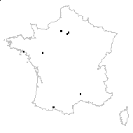 Pontederia cordata L. - carte des observations