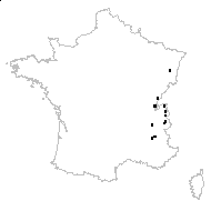 Lycopodium annotinum L. subsp. annotinum - carte des observations