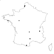 Dactylorhiza incarnata (L.) Soó subsp. incarnata var. incarnata f. incarnata  - carte des observations